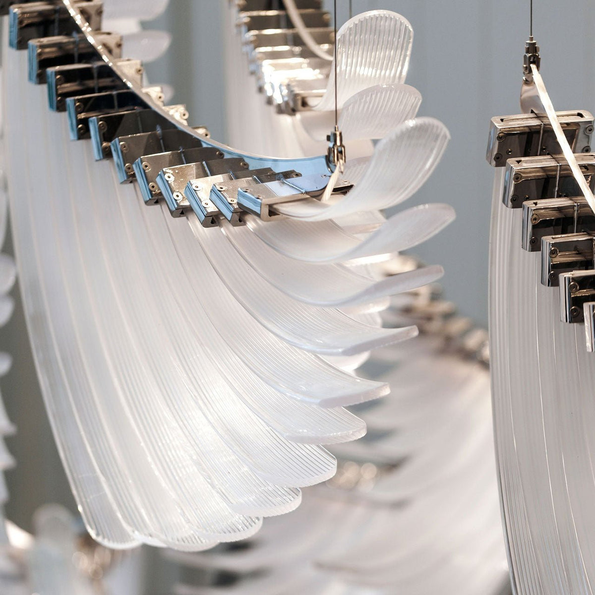 Orlenora Glass Chandelier-Moonnatur