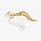 Talenina Glass Chandelier-Moonnatur