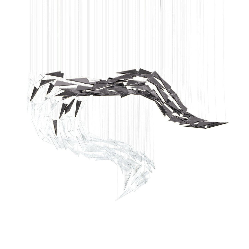 Talenina Glass Chandelier-Moonnatur