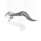 Talenina Glass Chandelier-Moonnatur