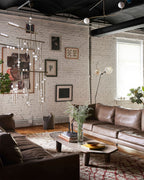 Ilvenaria Brass Chandelier-Moonnatur