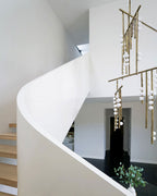 Ilvenaria Brass Chandelier-Moonnatur
