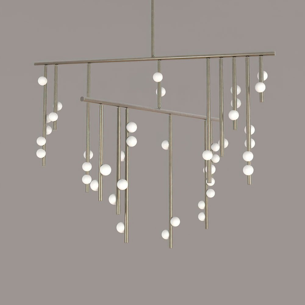 Ilvenaria Brass Chandelier-Moonnatur