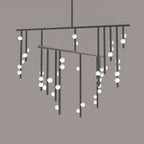Ilvenaria Brass Chandelier-Moonnatur