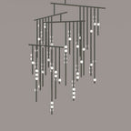Ilvenaria Brass Chandelier-Moonnatur