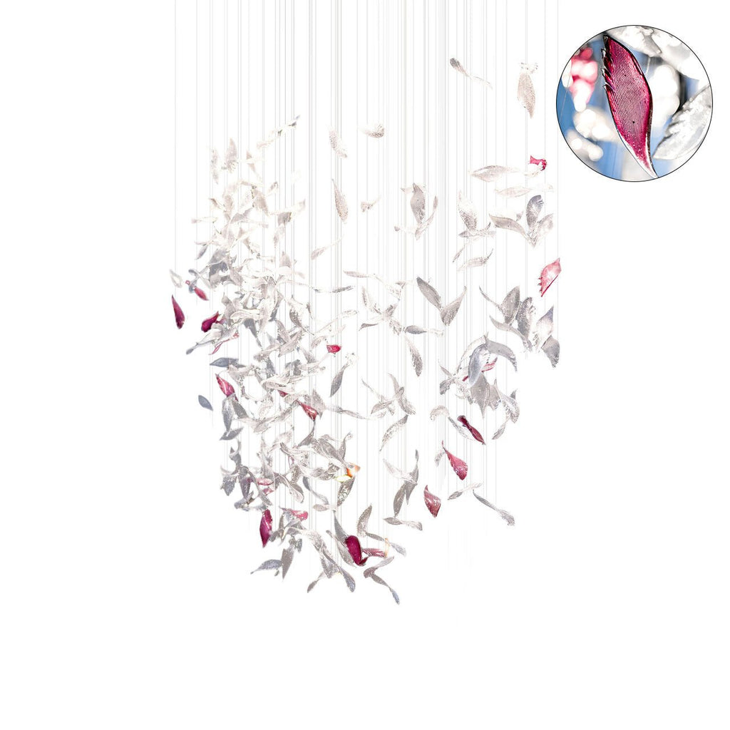 Hazelina Glass Chandelier-Moonnatur