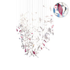 Hazelina Glass Chandelier-Moonnatur