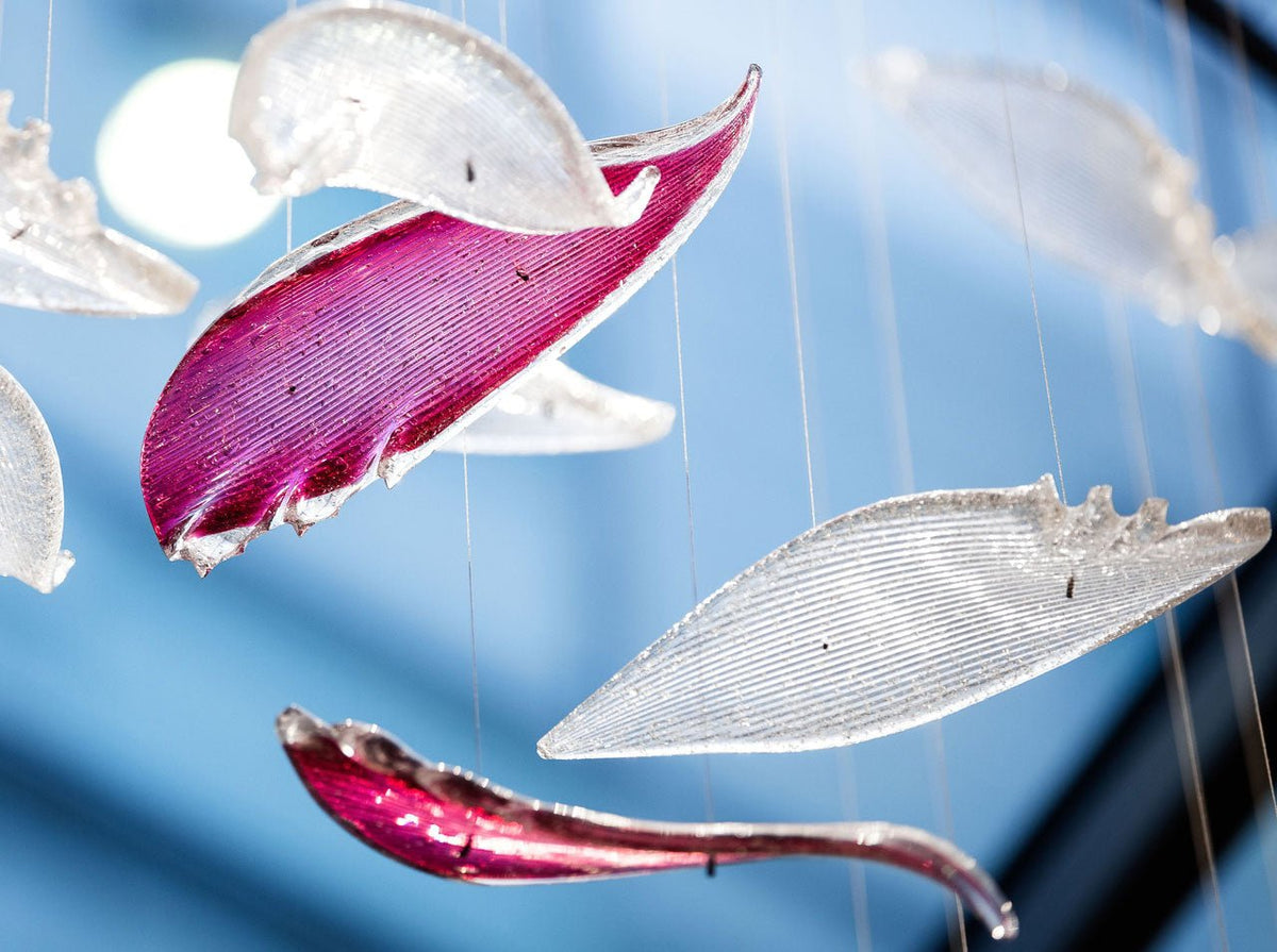 Hazelina Glass Chandelier-Moonnatur