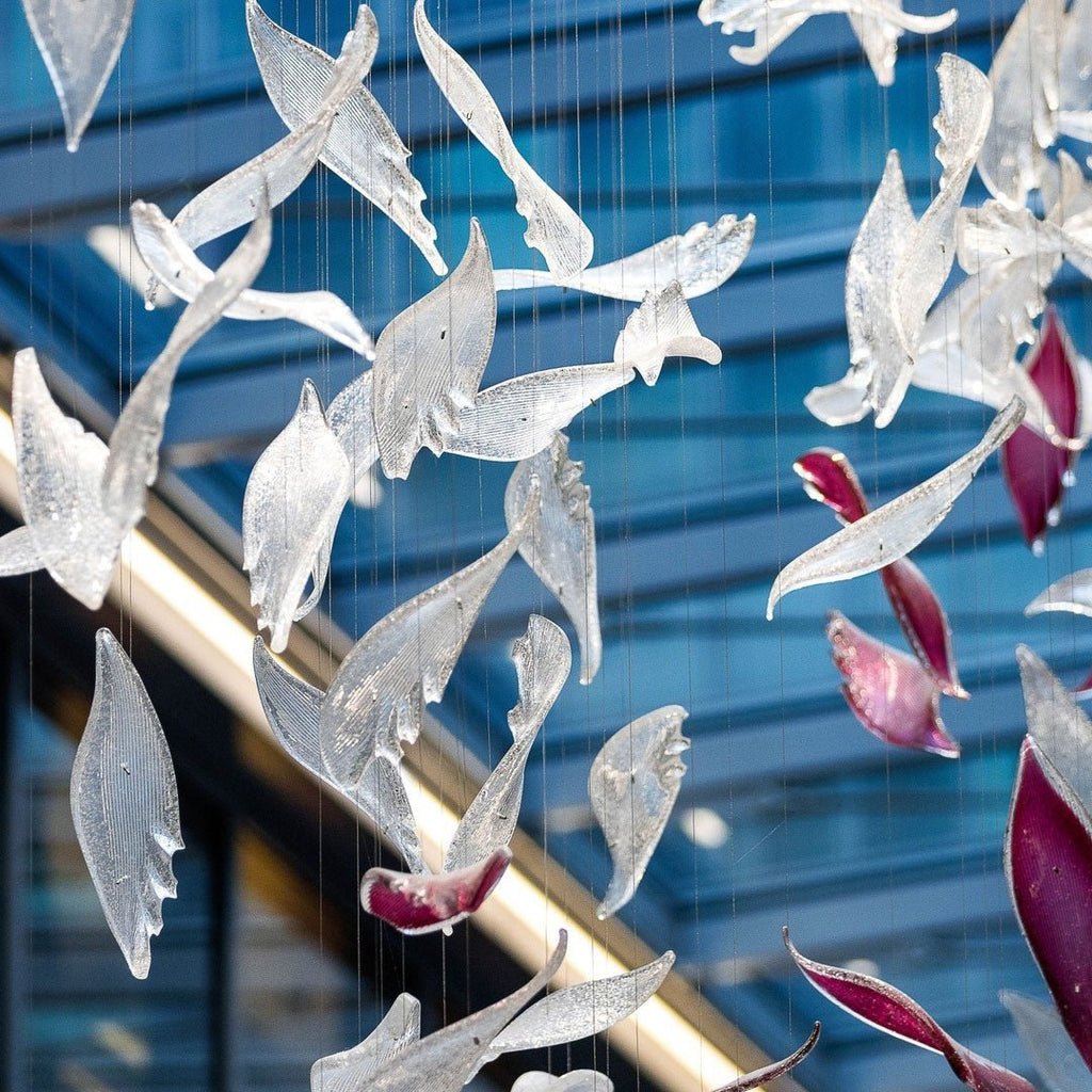 Hazelina Glass Chandelier-Moonnatur