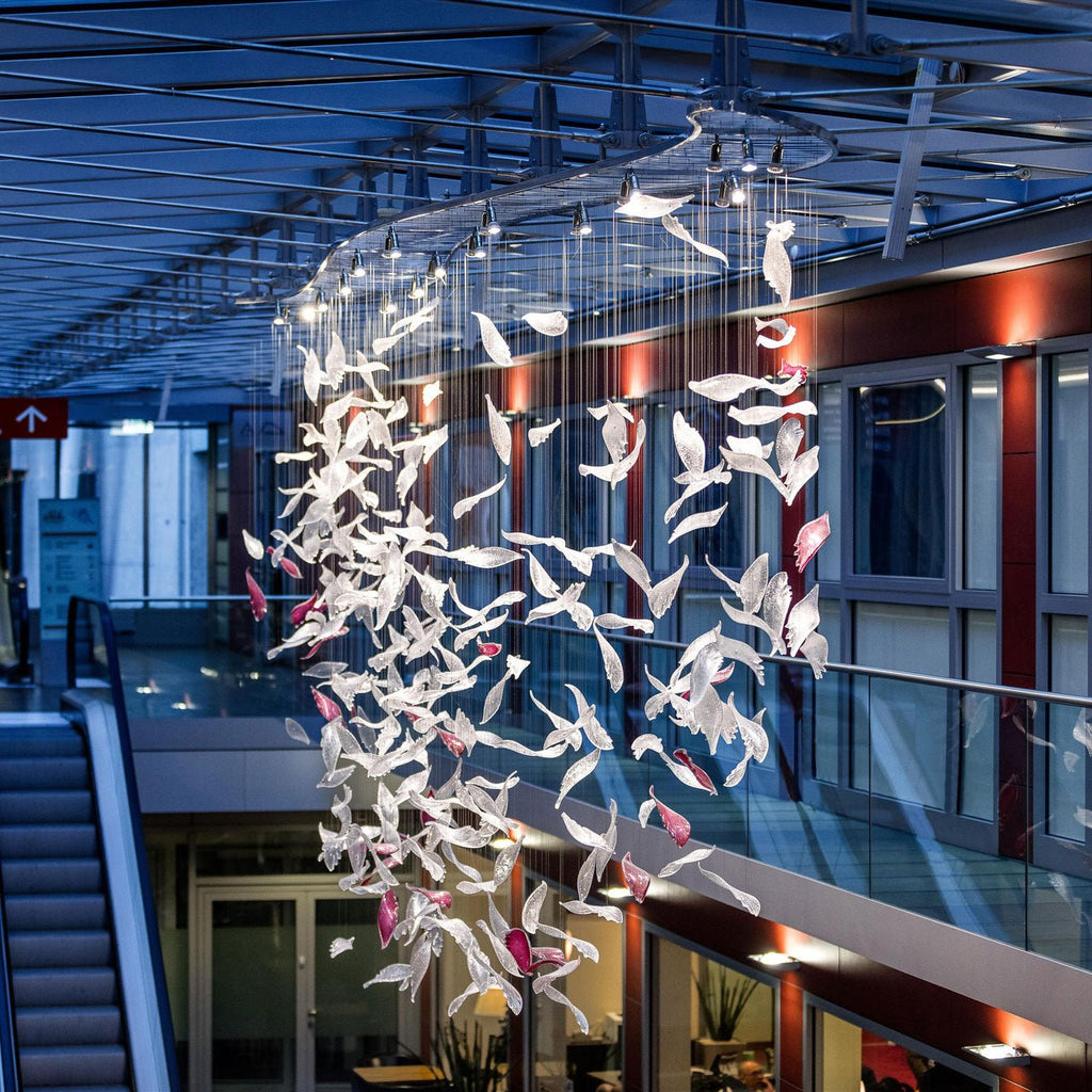 Hazelina Glass Chandelier-Moonnatur
