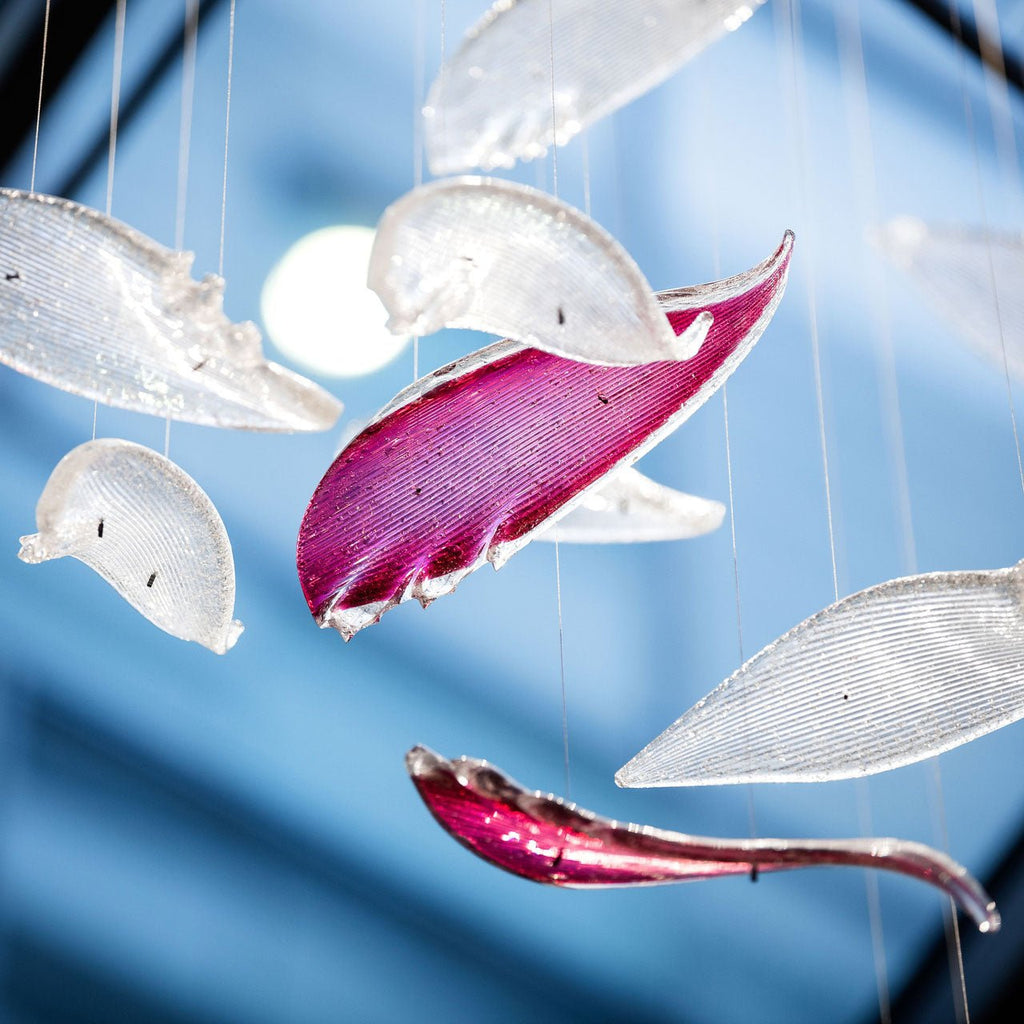 Hazelina Glass Chandelier-Moonnatur