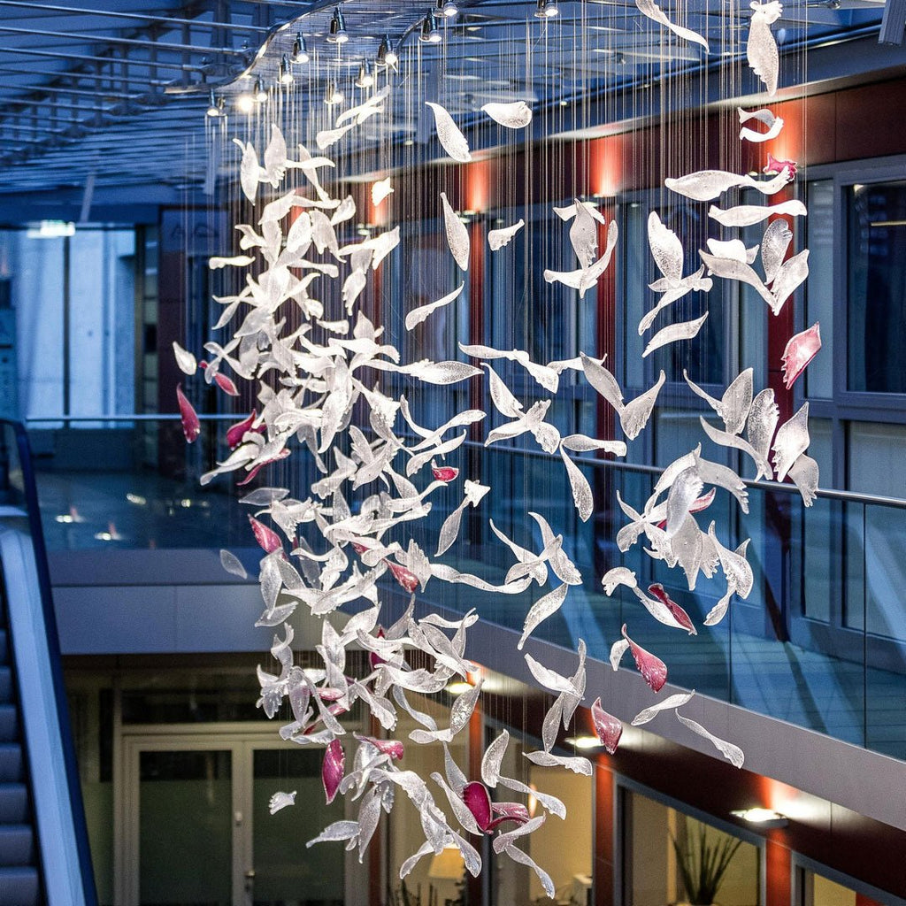 Hazelina Glass Chandelier-Moonnatur