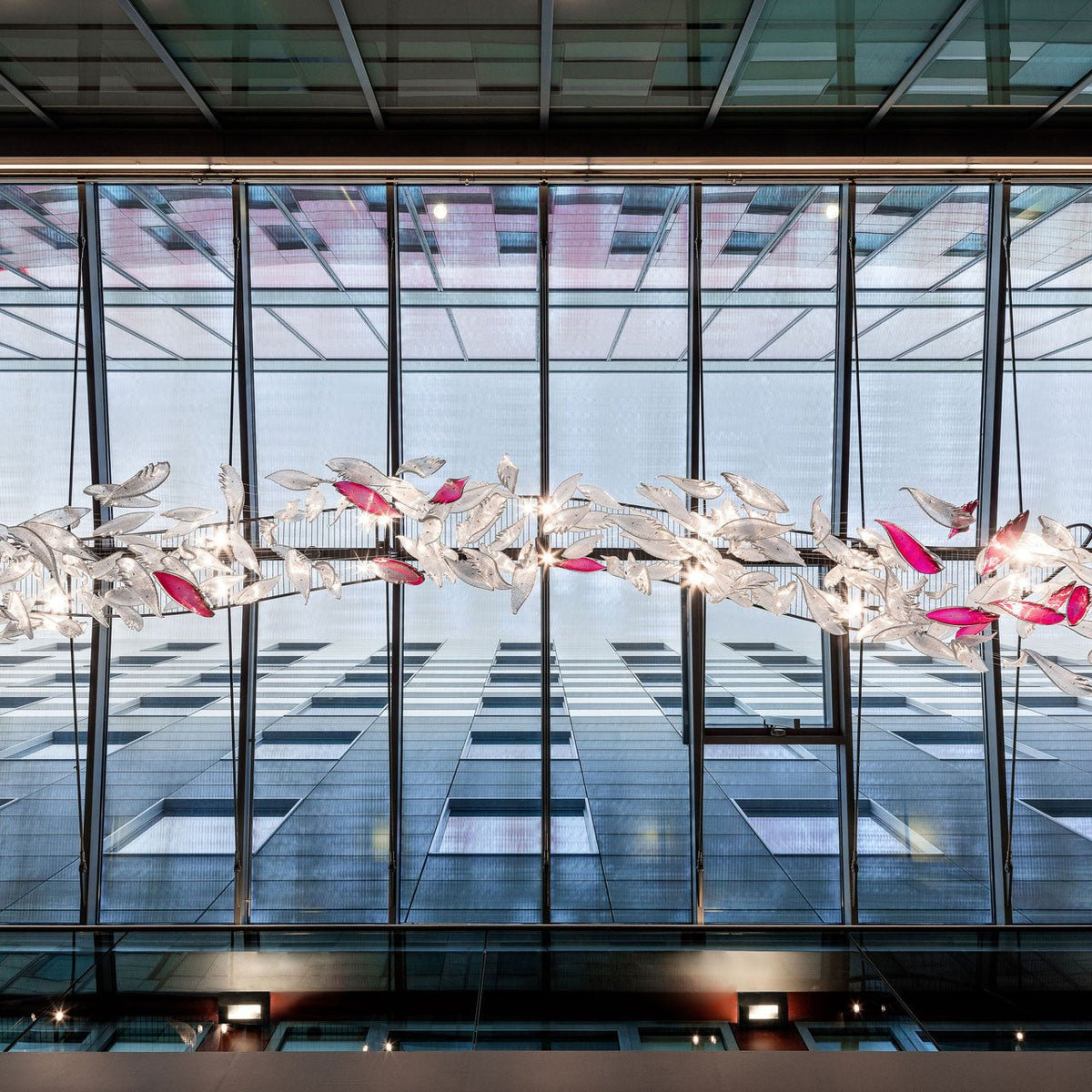 Hazelina Glass Chandelier-Moonnatur