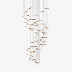 Wrenia Glass Chandelier-Moonnatur