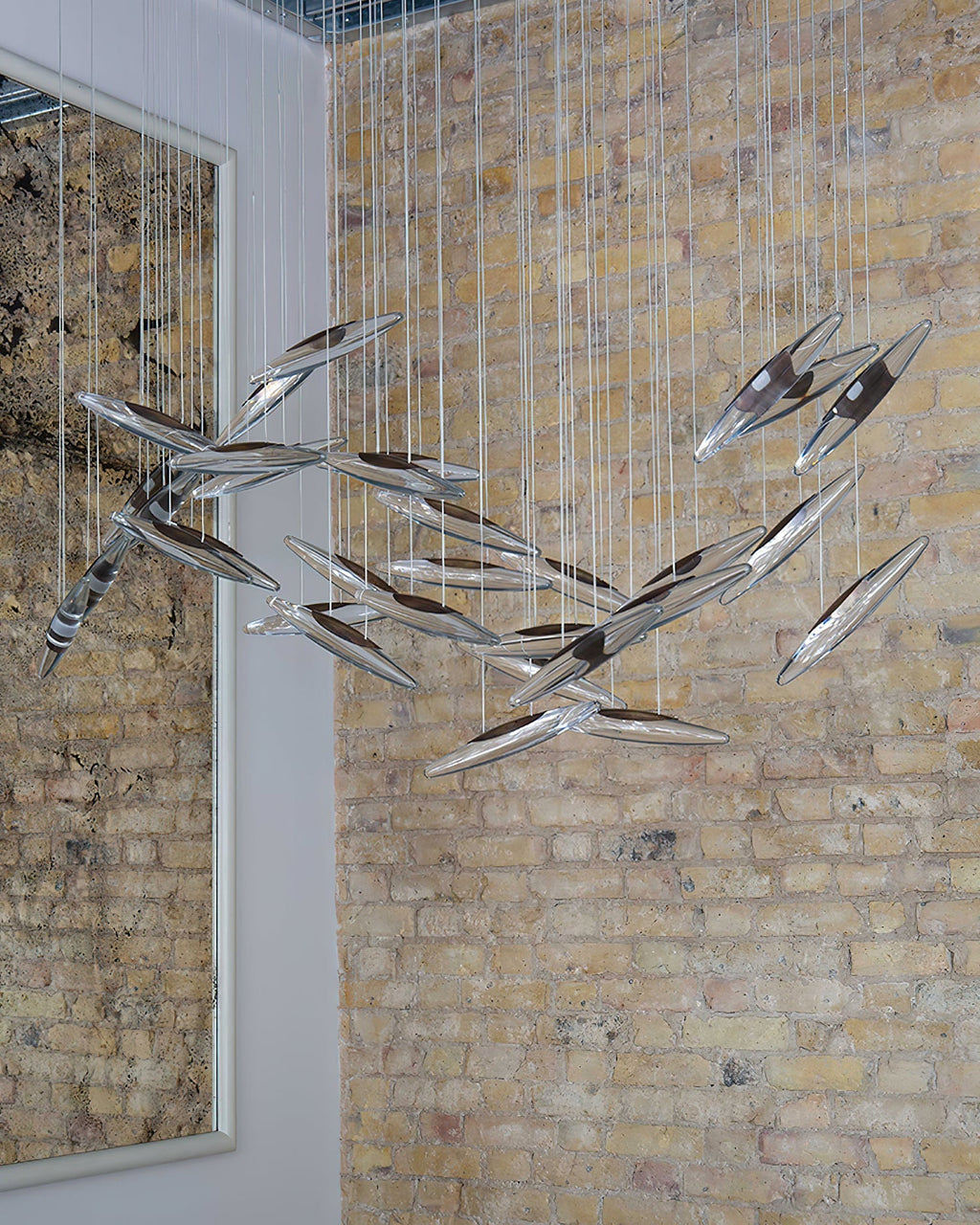 Wrenia Glass Chandelier-Moonnatur