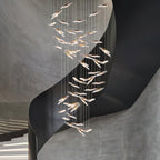 Wrenia Glass Chandelier-Moonnatur