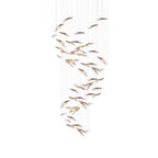 Wrenia Glass Chandelier-Moonnatur