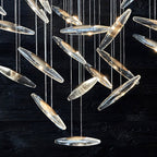 Wrenia Glass Chandelier-Moonnatur