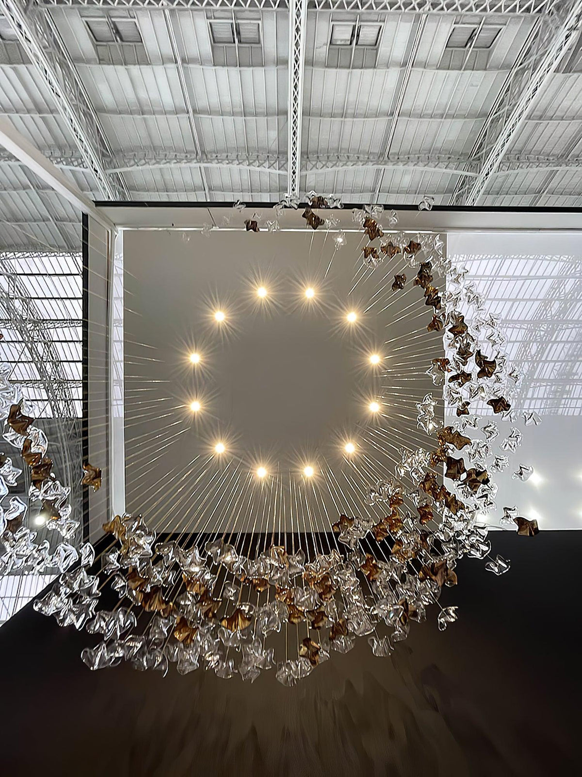 Osternia Glass Chandelier-Moonnatur