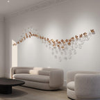 Osternia Glass Chandelier-Moonnatur
