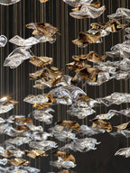 Deldenlyn Glass Chandelier-Moonnatur