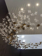 Deldenlyn Glass Chandelier-Moonnatur
