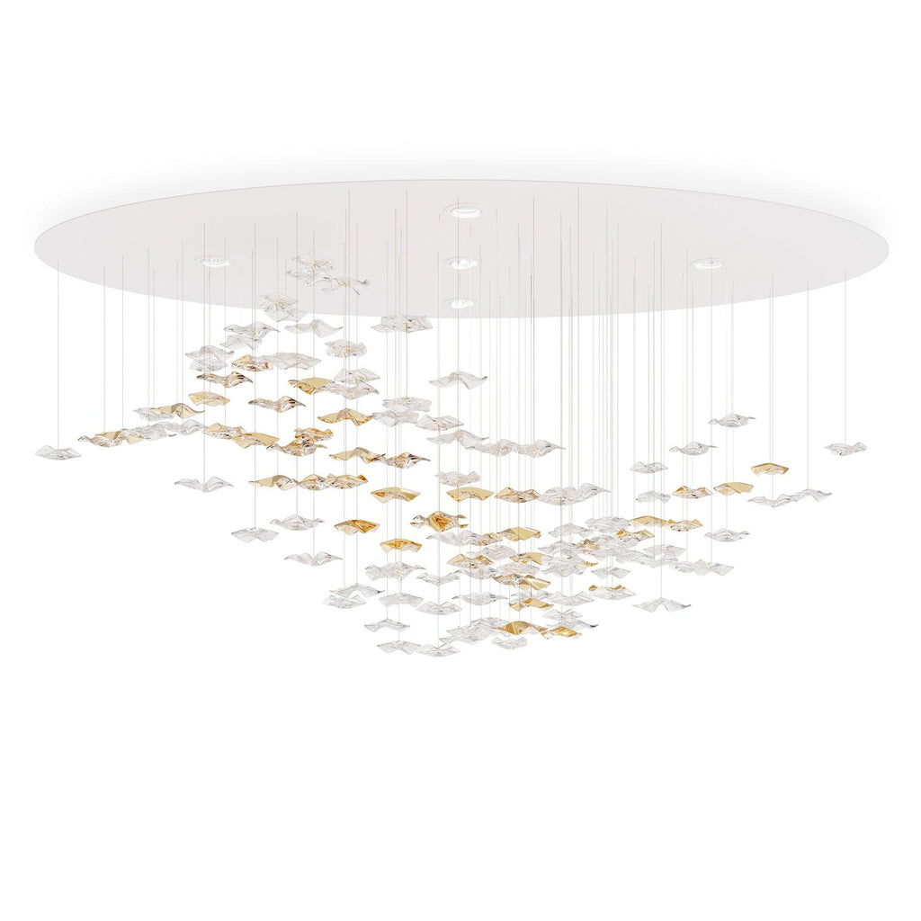 Osternia Glass Chandelier-Moonnatur