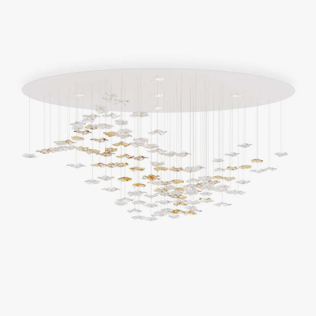 Osternia Glass Chandelier-Moonnatur