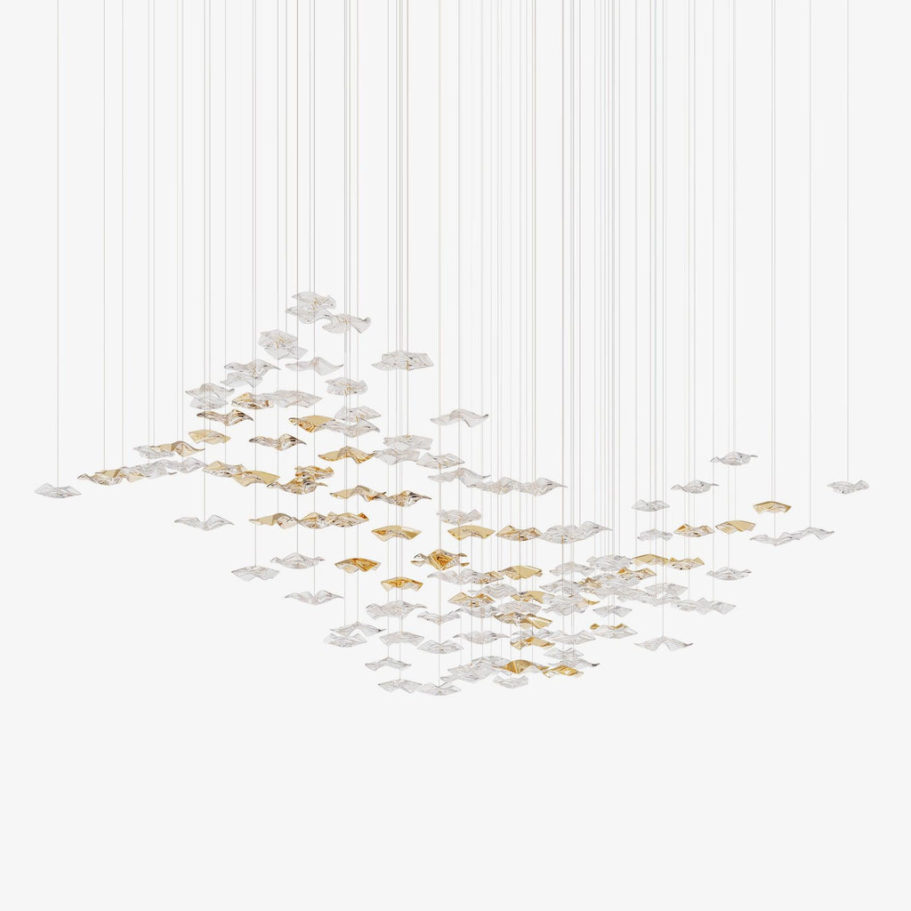 Osternia Glass Chandelier-Moonnatur