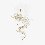 Yvenelle Glass Chandelier-Moonnatur