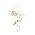 Yvenelle Glass Chandelier-Moonnatur