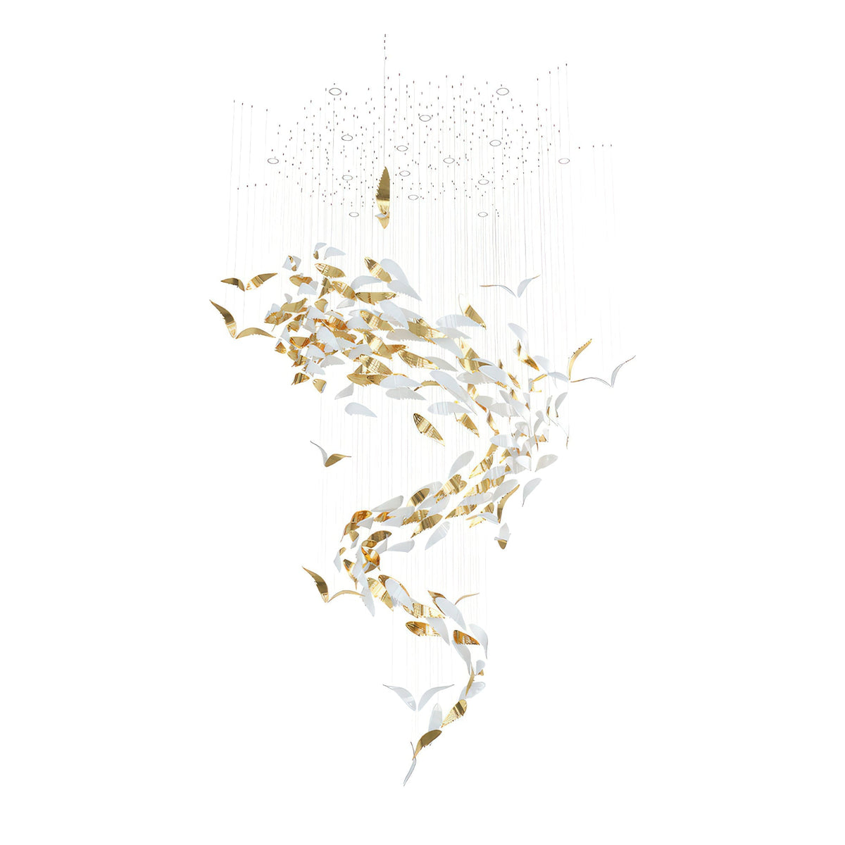 Yvenelle Glass Chandelier-Moonnatur