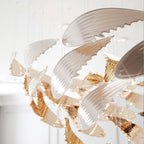 Yvenelle Glass Chandelier-Moonnatur