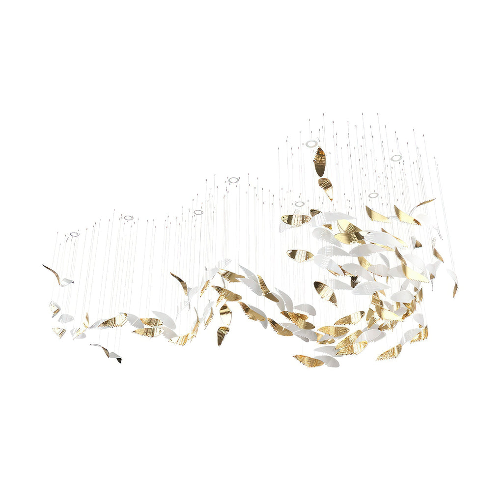 Yvenelle Glass Chandelier-Moonnatur