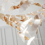 Yvenelle Glass Chandelier-Moonnatur
