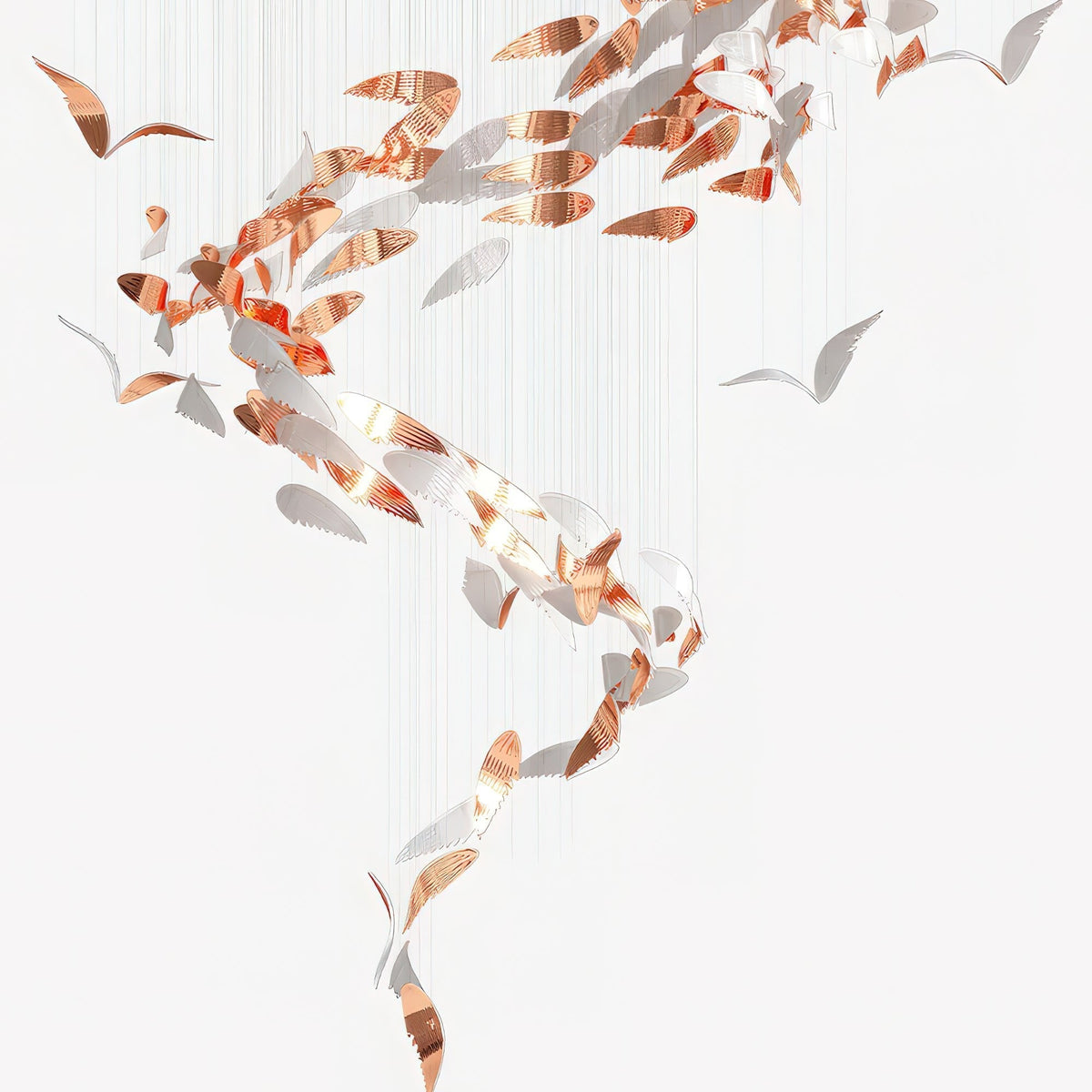 Yvenelle Glass Chandelier-Moonnatur
