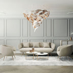 Yvenelle Glass Chandelier-Moonnatur