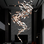 Yvenelle Glass Chandelier-Moonnatur