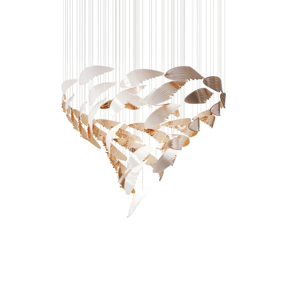 Yvenelle Glass Chandelier-Moonnatur