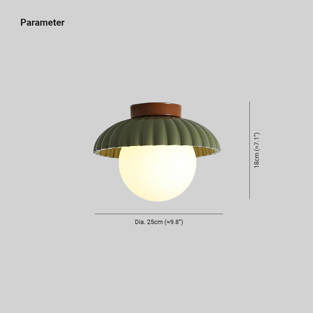 Rovenaelle Glass Ceiling Light-Moonnatur