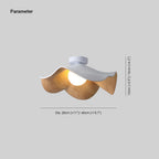 Zelvenenelle Resin Ceiling Light-Moonnatur
