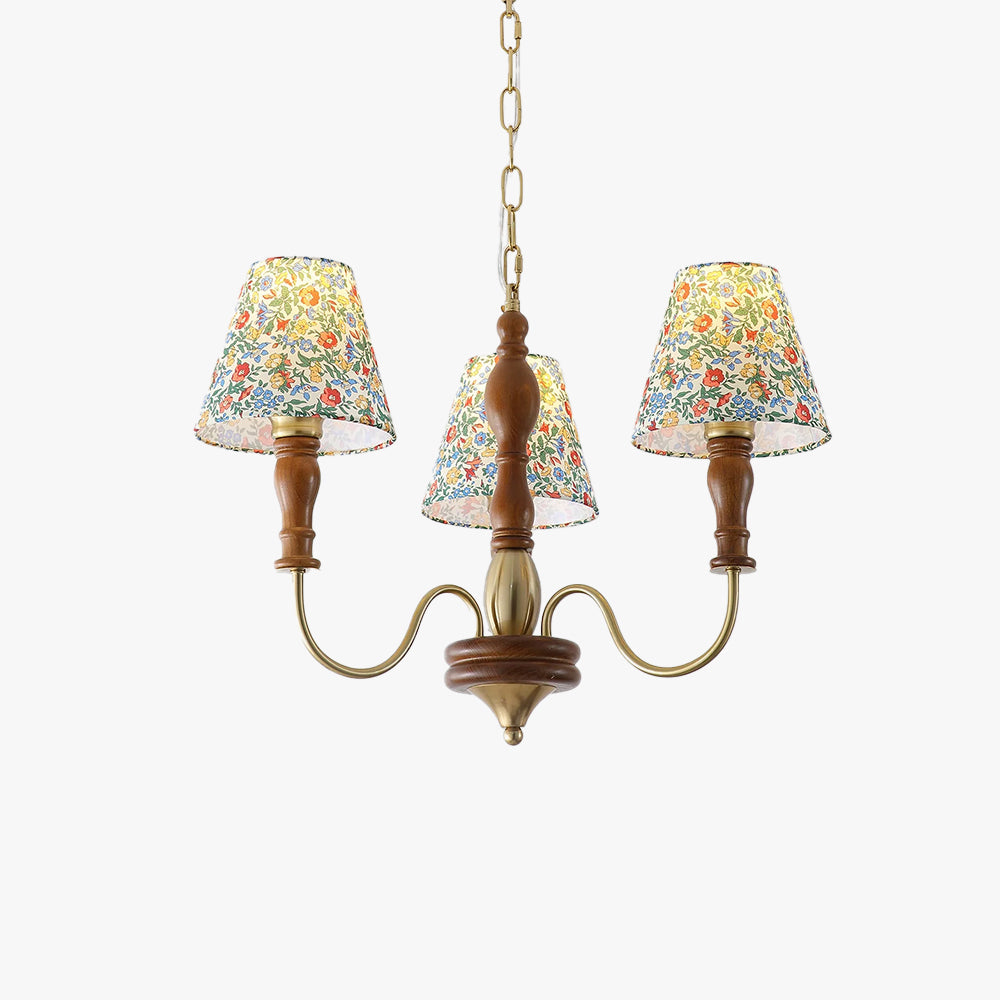 Beldenenis Fabric Chandelier-Moonnatur