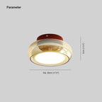 Lathenenis Glass Ceiling Light-Moonnatur