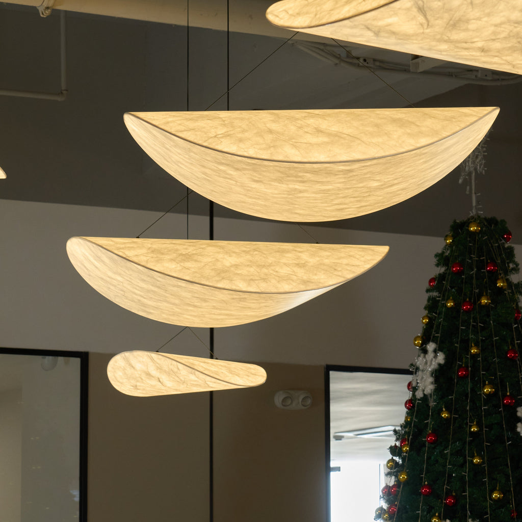 Perrinis Silk Pendant Light-Moonnatur