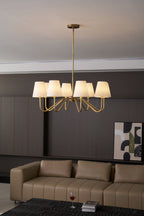 Tamora Fabric Chandelier-Moonnatur