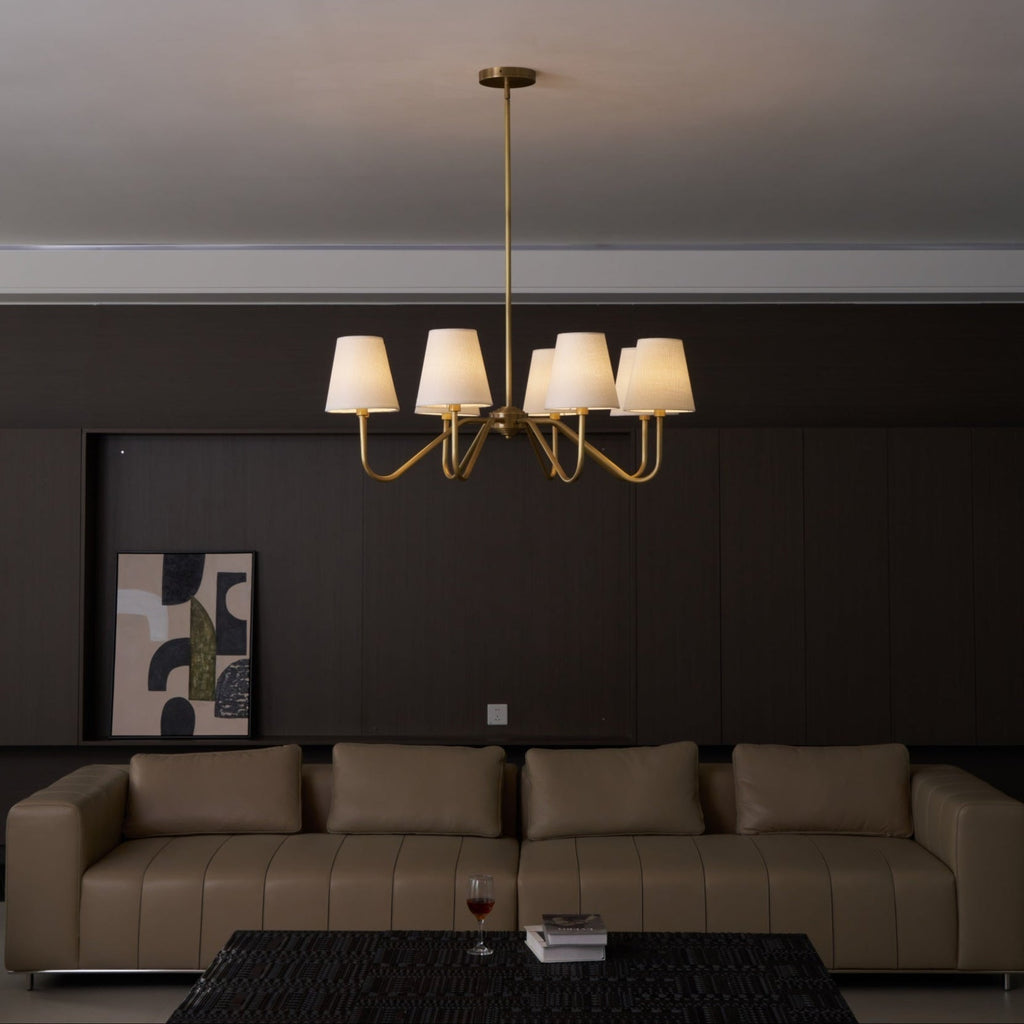 Tamora Fabric Chandelier-Moonnatur