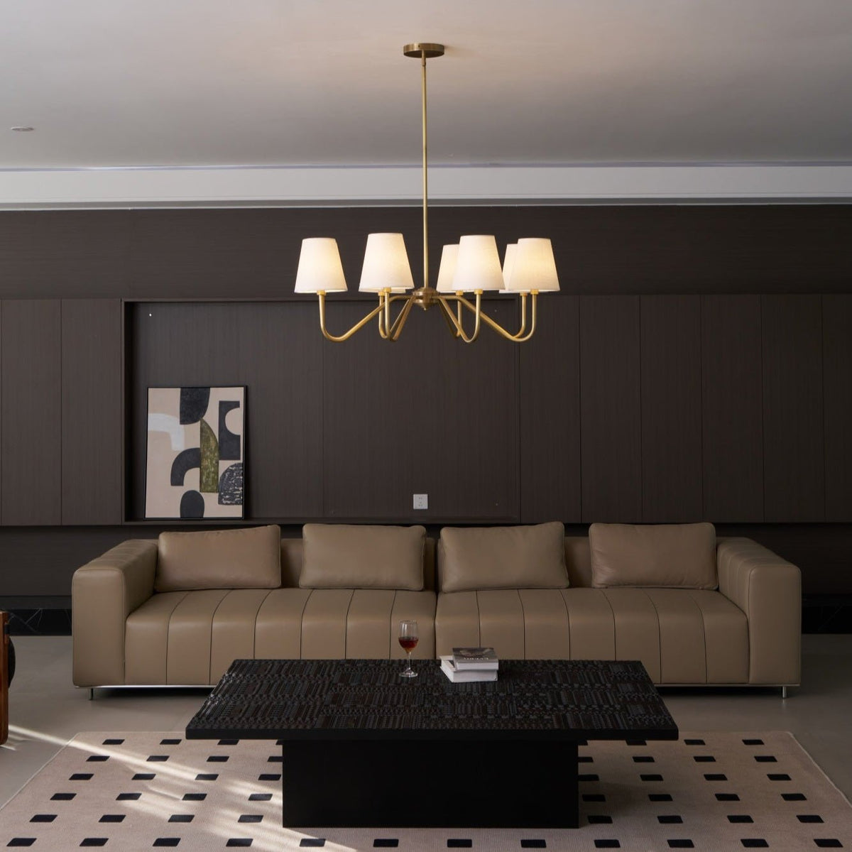 Tamora Fabric Chandelier-Moonnatur