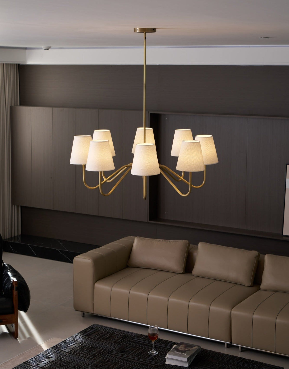 Tamora Fabric Chandelier-Moonnatur