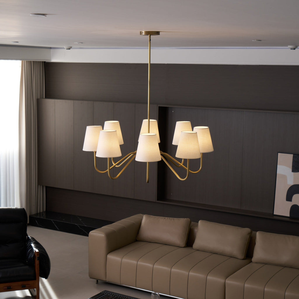 Tamora Fabric Chandelier-Moonnatur