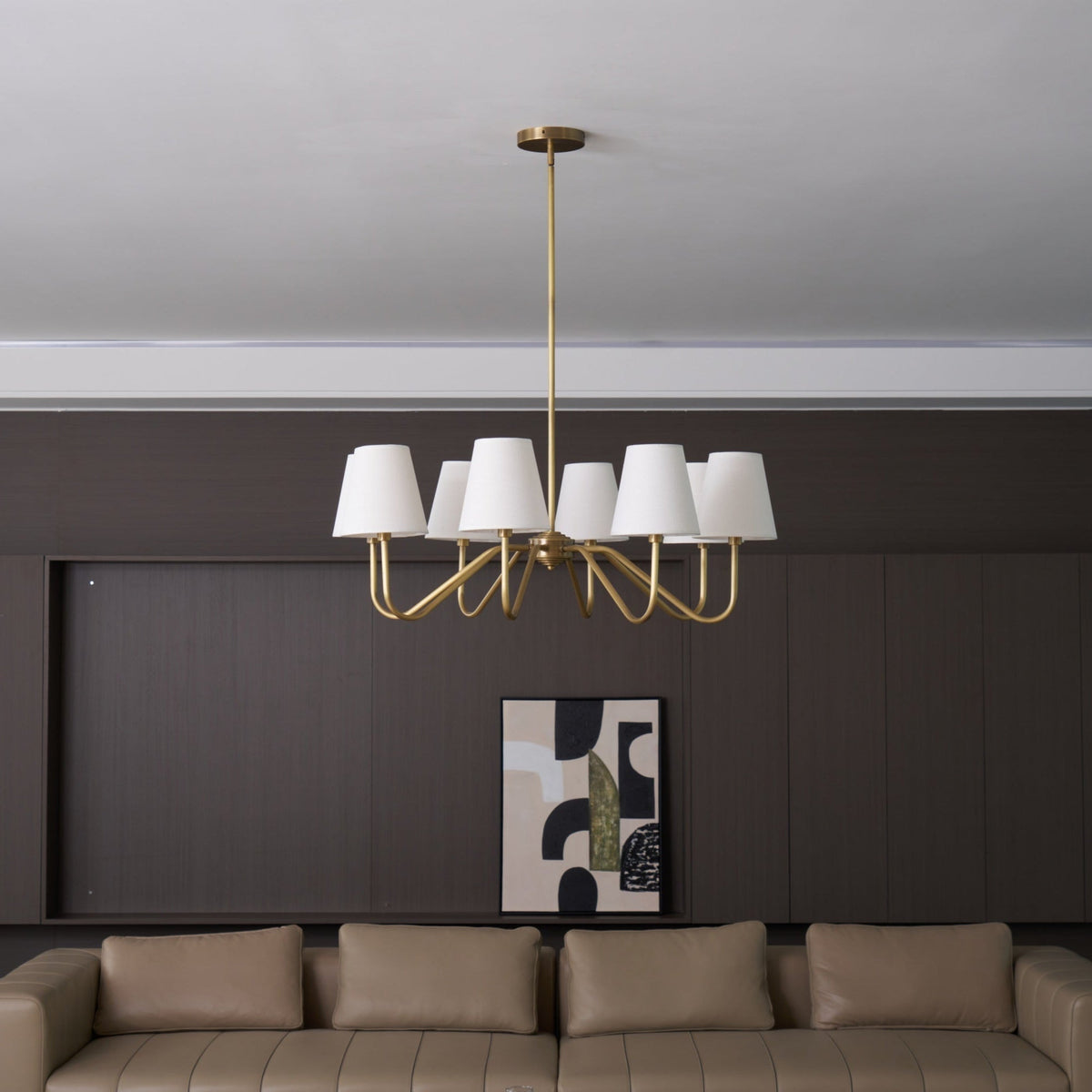 Tamora Fabric Chandelier-Moonnatur